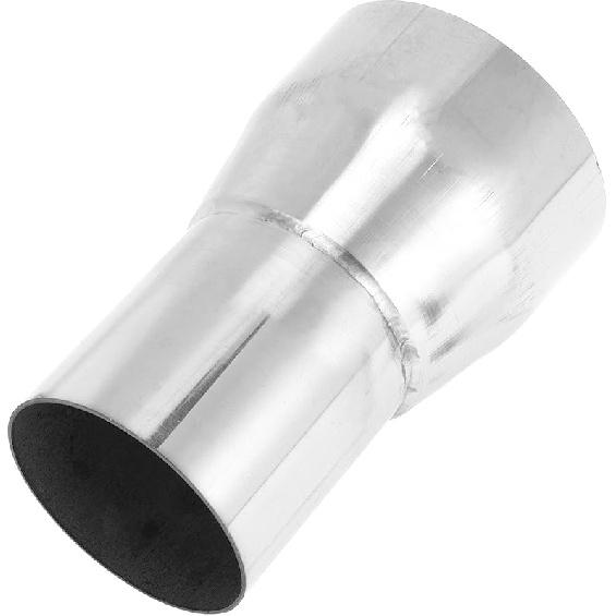 Motoforti 2   OD to 2.35   OD Mandrel Exhaust Pipe Adapter Concentric Reducer Car Exhaust Pipe Tubing Piping Adapter 4  Length 201 Stainless Steel 2   OD to 2.35   OD