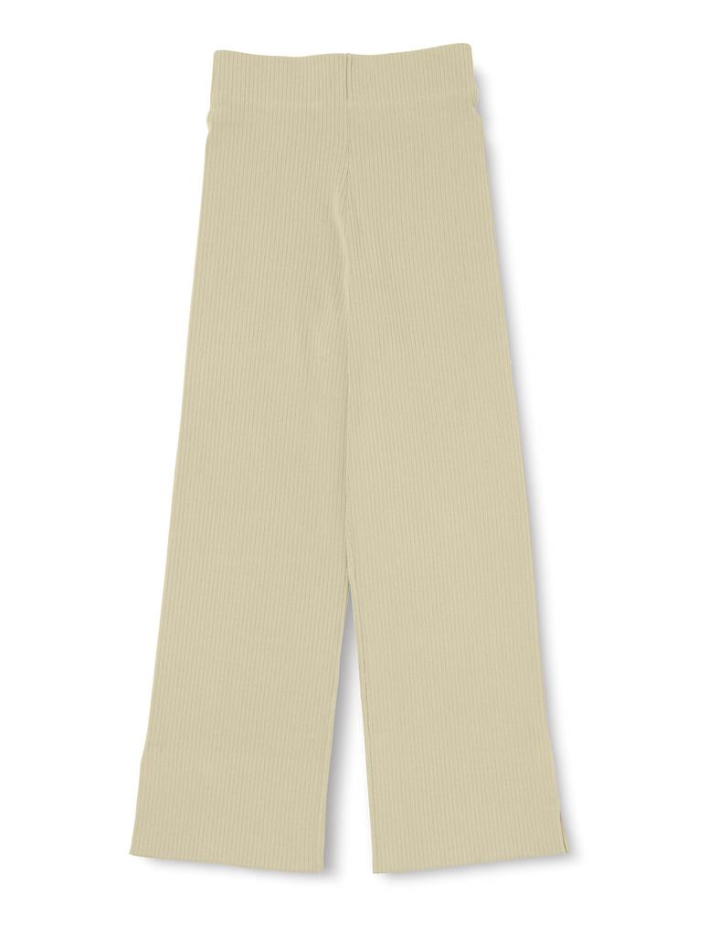 Mira Owen SETUP Rib Knit Japan Size 0 To Japanese Size Pants, 09WNP201216, Women's, IVR, (equivalent 7)