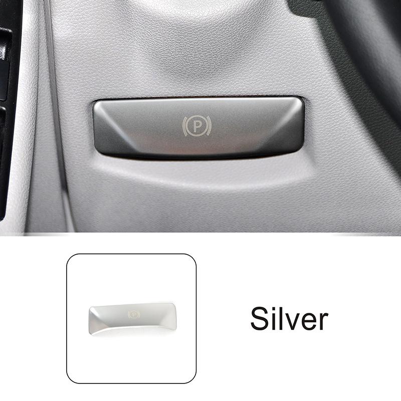Car Dashbord Foot Brake Release Switch Cover Electronic Handbrake Frame Trim For Mercedes Benz C E Class W204 W212 GLK X204