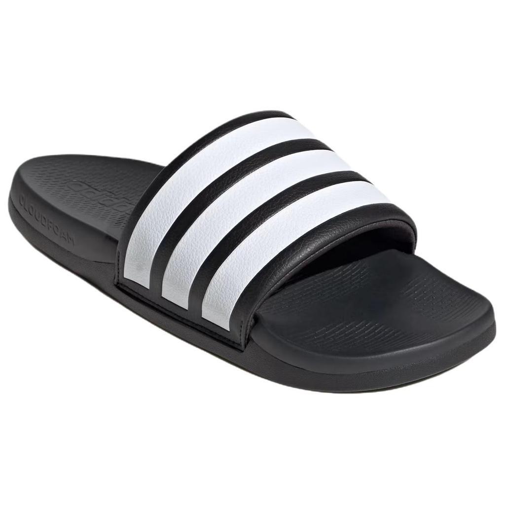 adidas Adilette Comfort 2.0 Slide Slippers Unisex White Black HP6999