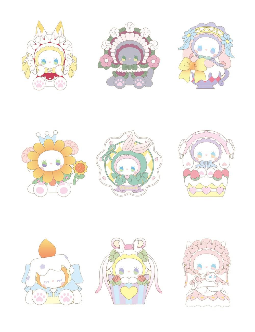 MJ STUDIO EMMA Hidden Forest Birthday Party Series PVC Trading Box of 8 Figures,