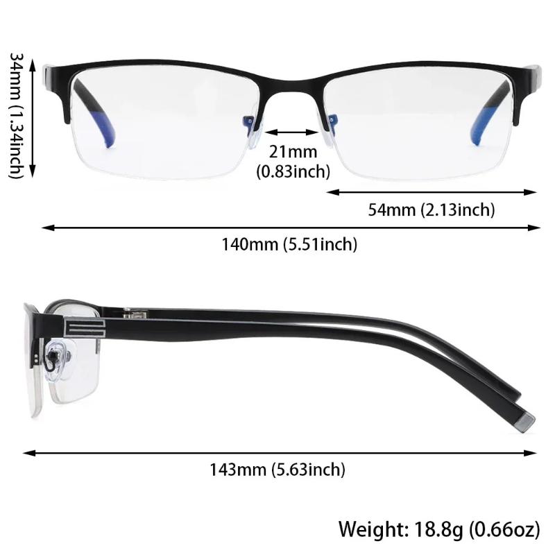 Intelligent Progressive Reading Glasses For Men Women Near And Dual-Use Anti Blue Light Automatic Adjustment Eyewear