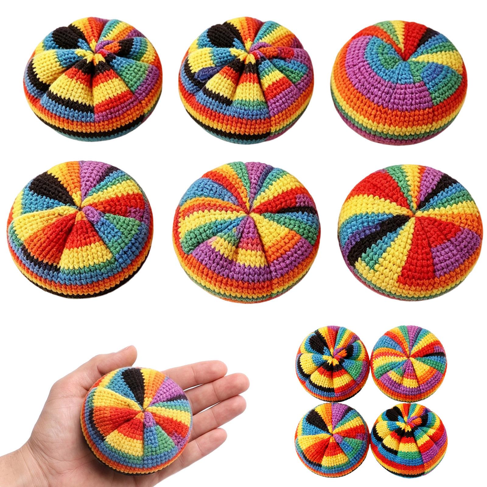

6pc Bean Bags Set for Beginners Filled with Soft Material Multi-Purpose Freestyle Tossing Game Indoor Outdoor Activity Fun One Size