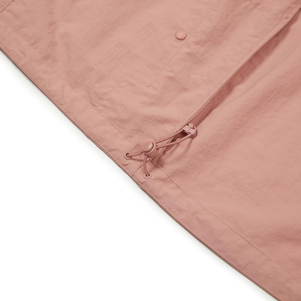 [Snowpeak] Taslan Women's Semi-Crop Windbreaker Coral (S23MWLWB52)