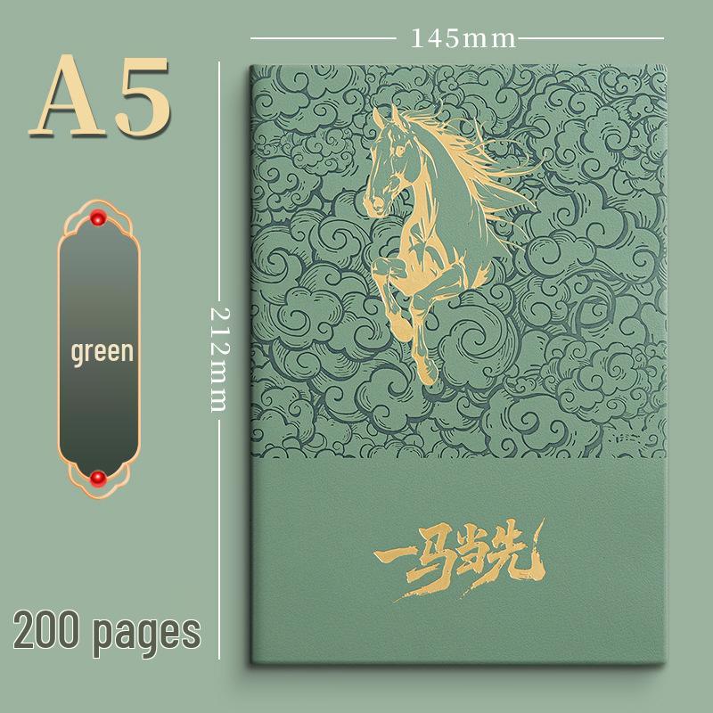 A5 Premium Chinese-Style 2026 Year of the Horse Diary - Customizable with Logo