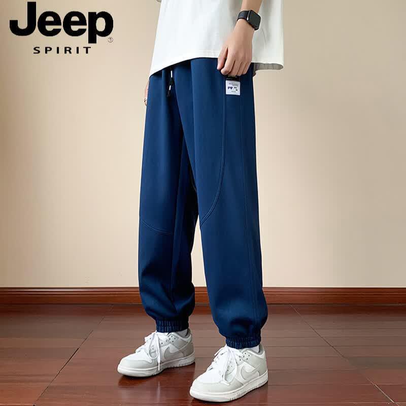 JEEP SPIRIT Men s Relaxed Fit Summer Jogger Pants M