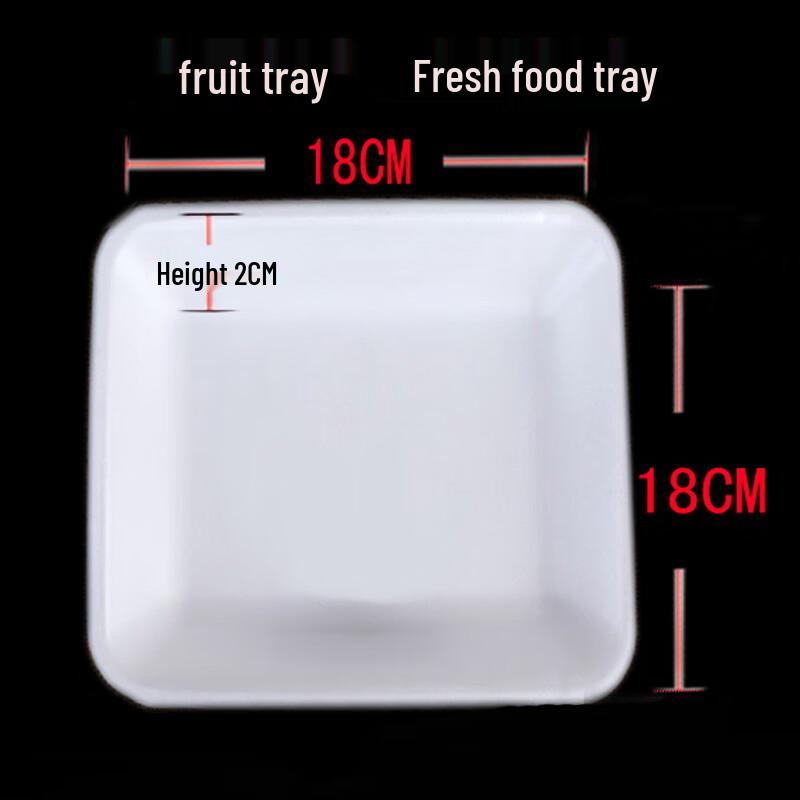 Thickened Plastic Fruit & Produce Tray