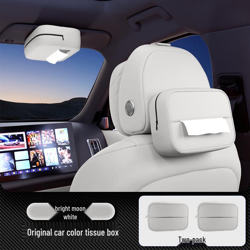 BYD Han L 2025 Porta-lenços para Apoio de Braço - Porta-papel para Pendurar no Interior do Carro
