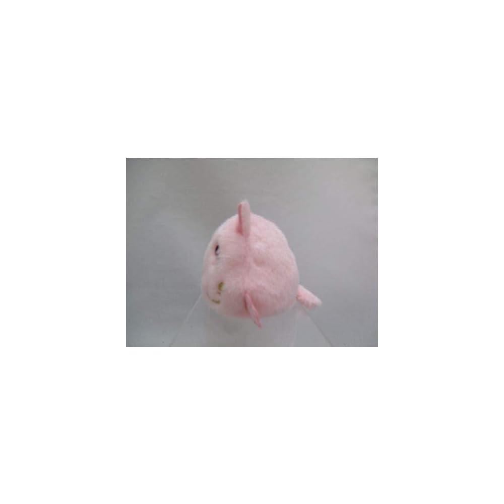 Sanei Boeki Original Plush Cat Dango Sakura 7.5x6x7cm Animal Toy