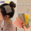 10Pcs Solid Color Bangs Magic Paste Posts Hair Sticker Clip Women Wash Face Makeup Velcro Patch Hair Accessories Styling Tools