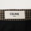 Celine Gun Club Check 2J456984N Skirt Skirt 38 BrownUsed