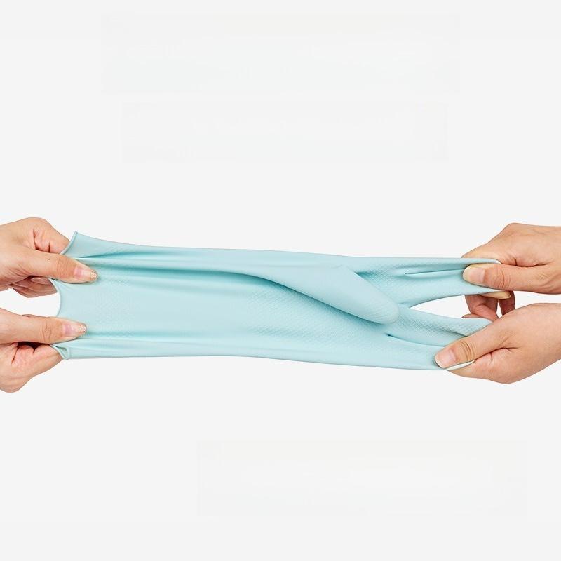 Kitchen Cleaning Gloves For Women Household Durable Rubber Waterproof Non Slip Gloves For Washing Dishes Clothes Cooking