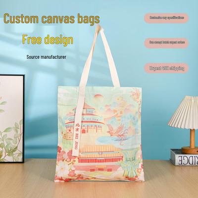 Custom Canvas Tote with Logo - Perfect for Gifts & Urgent Shopping