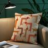 Sausage Dog Dachshund Cute Pillow Case Anti-Dustmite Pillowcase Invisible Zipper Silky Short Plush Sofa Cushion Cover