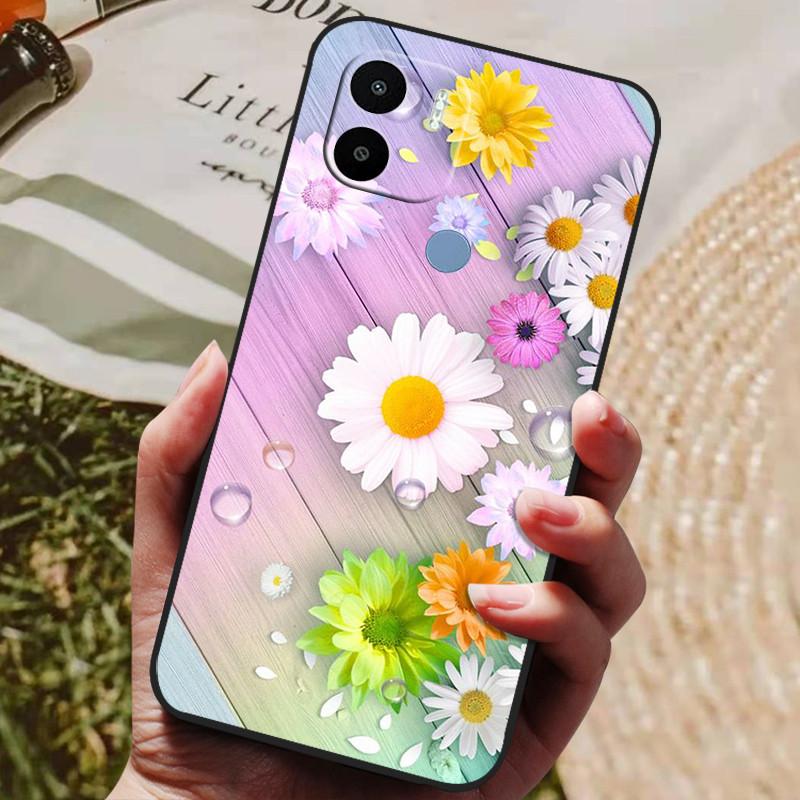 Per Xiaomi Poco C50 C51 Custodia Cover Posteriore in Silicone Custodia per Telefono per Xiaomi Poco C51 C 50 PocoC50 PocoC51 C40 Custodie Paraurti Morbido coque