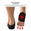 Unisex Black Red Heel Protector Socks - Comfortable Warm Shoe Covers