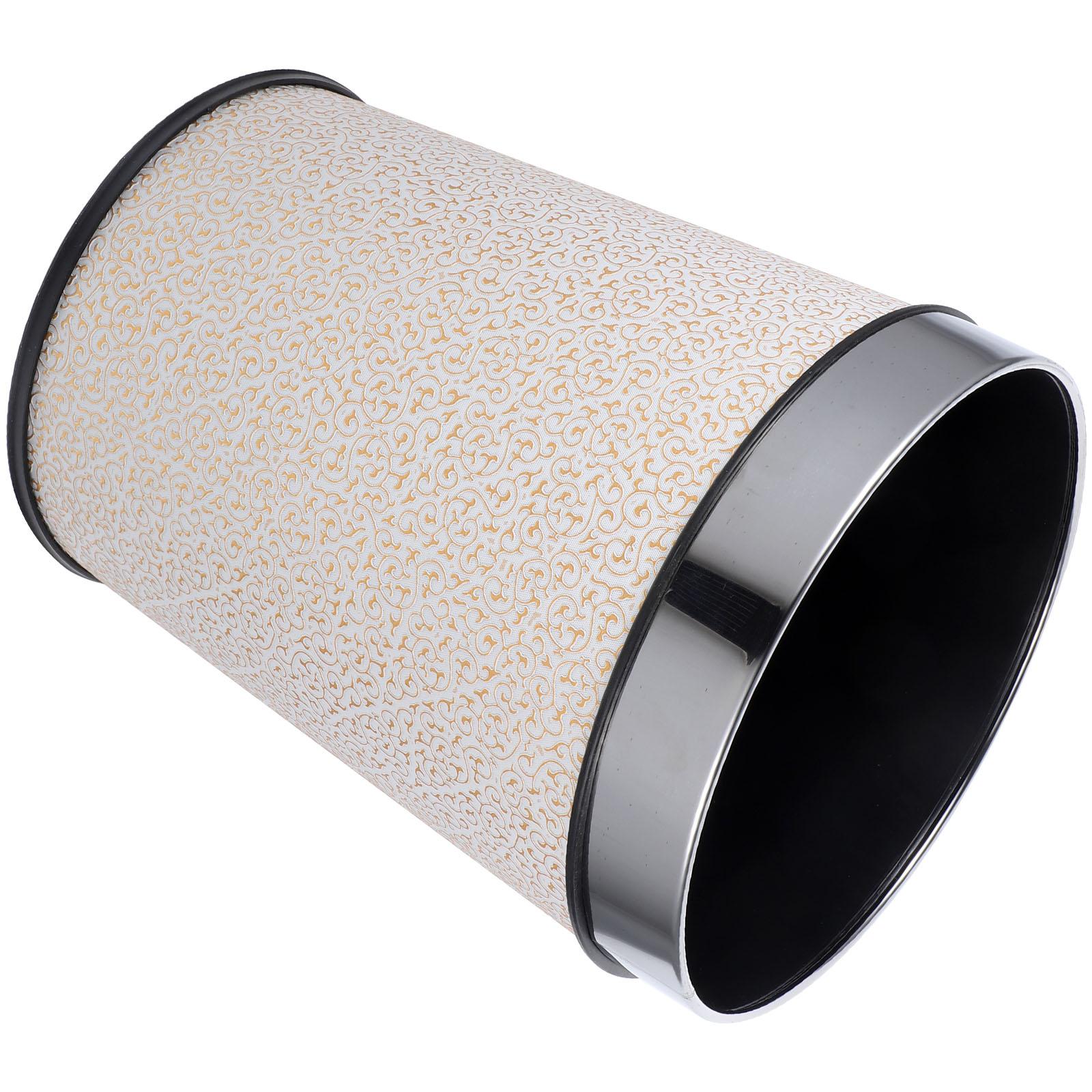 

Відро для сміття Ретро Стиль Контейнер для відходів Вітальня Смітник Побутовий Офісний Багатофункціональний