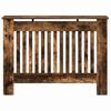 Radiator Cover Smoked Oak 112 x 19 x 81.5 cm