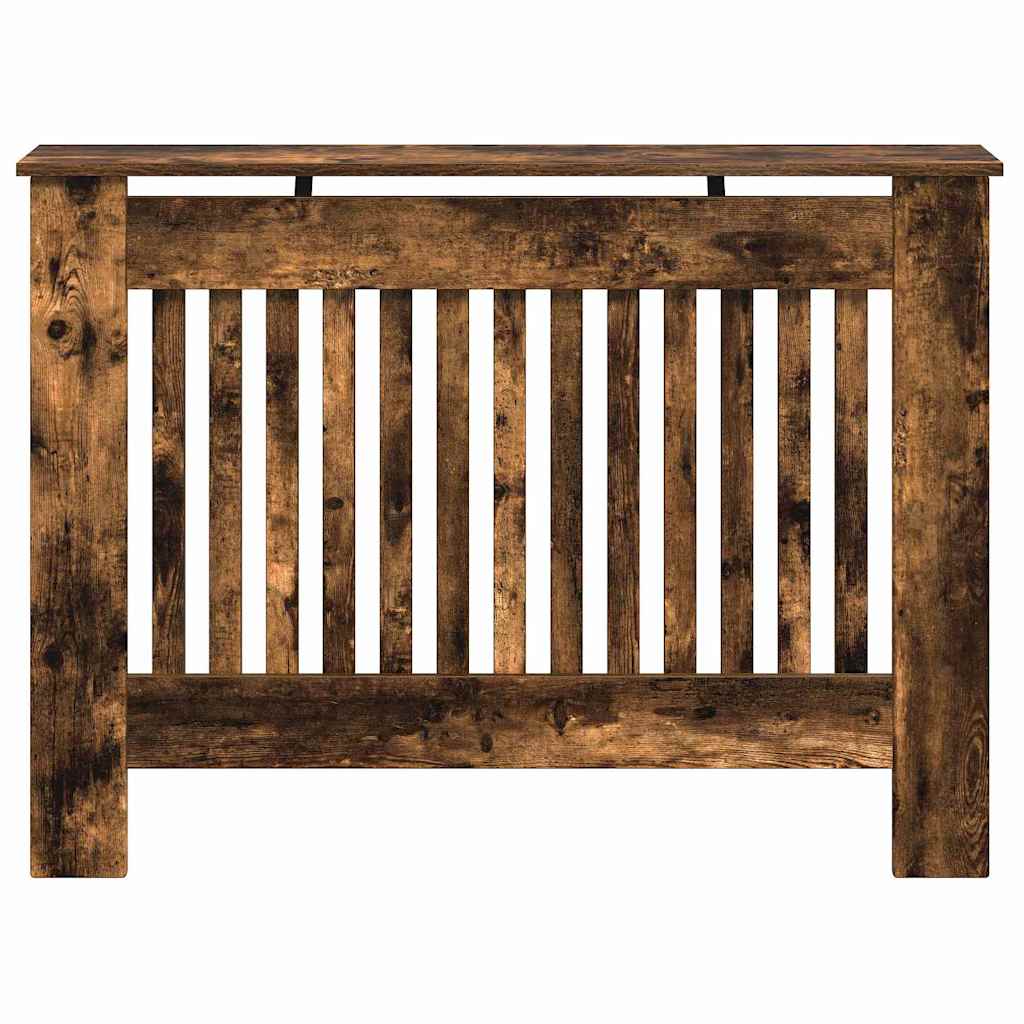 Radiator Cover Smoked Oak 112 x 19 x 81.5 cm