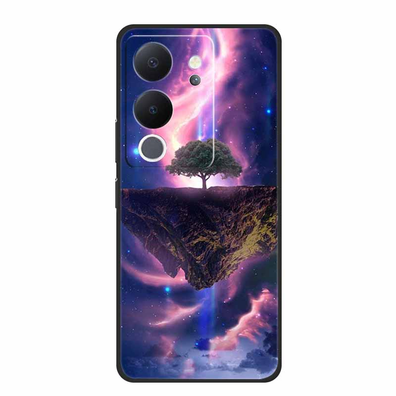 Phone Case For Vivo V30 Lite 5G Back Cover Case Shockproof Black Silicone Soft Funda For Vivo V30 Lite Case V 30 Lite Coque Capa