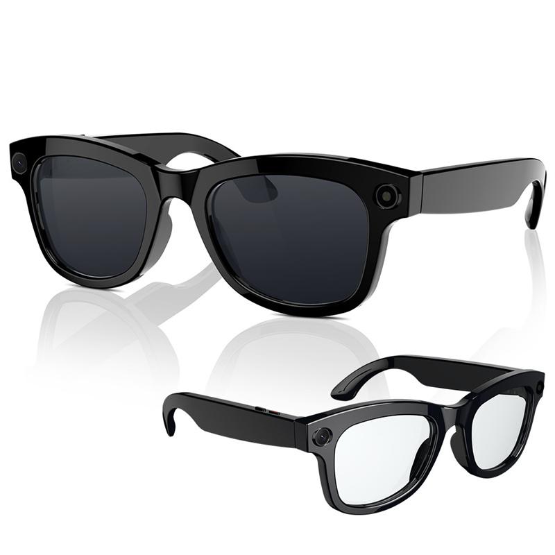 M01 AI Intelligent Translation Glasses Camera Voice Video Real-time Translator Earphone Music Player Smart Sports Sunglasses