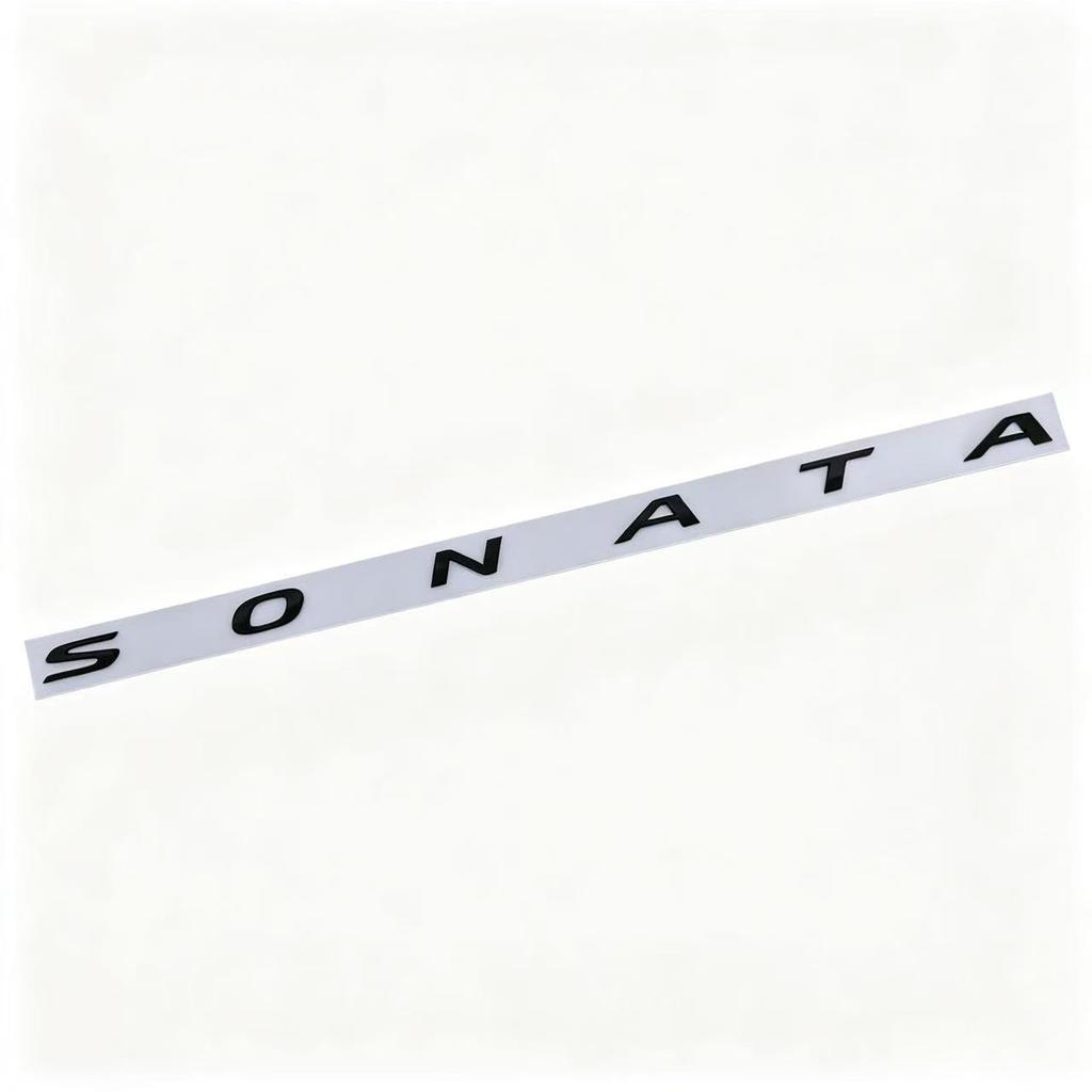 ABS Car trunk sticker Accessories For Hyundai Genesis N-LINE I10 I20 I30 I40 IX20 IX35 Kona Getz Veloster Tucson Elantra Azera R4
