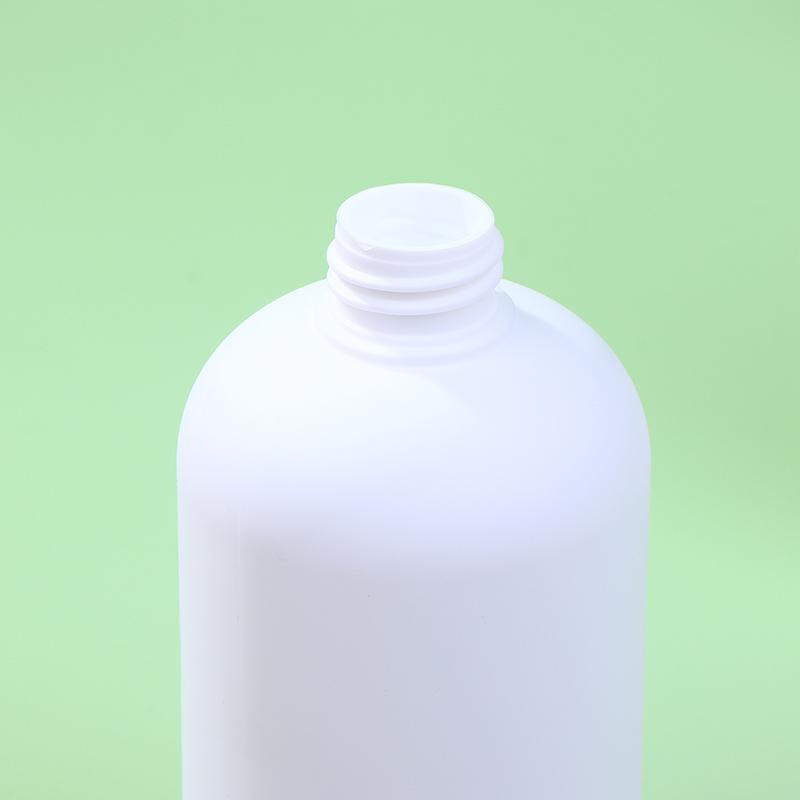 Flaconi Squeeze da Viaggio in Plastica Ricaricabili Bianchi per Lozione Crema Tappo a Ribalta Flaconi con Pompa Dosatrice per Bagnoschiuma