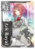 Aoshima Bunka Kyozaisha KanColle Plastikmodellbaureihe Kanmusume Flugzeugträger Ark Royal Maßstab Plastikmodell Nr.38 1/700