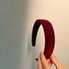 Winter Thick Headbands for Women Velvet Sponge Hairband Girls Wide Hair Bezel  Elasticity Padded Headwear Hair Accessories