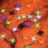 100pcs/50pcs Plastic Halloween Spider Decorations Perfect for Creating A Haunting Atmosphere Christmas and Halloween Decorations