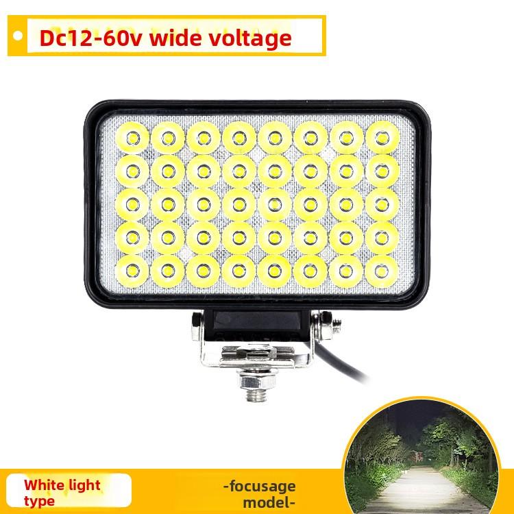 5 Inch High Brightness LED Work Light IP67 Waterproof Shockproof for Loader Excavator Toolbox Universal Modification LED Beads concentrating