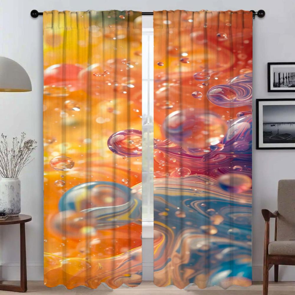 

Раздел Мечта Допамин Цвет Элегантные Шторы для Гостиной Оконные Шторы Домашний Интерьер Шторы 2 Шт. Оттенки Ребенок W50xH70cmx2pcs-CL