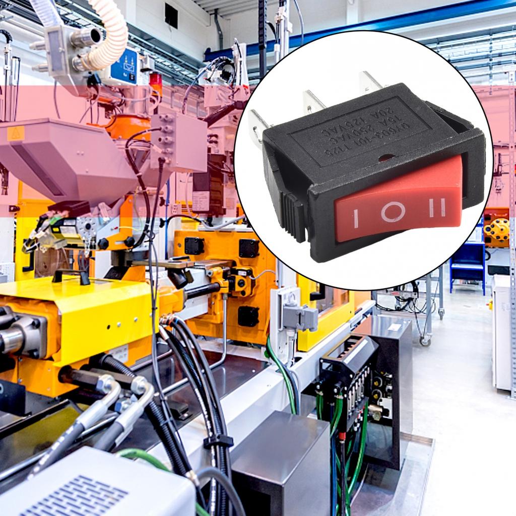 Rocker Switch 1 PC 15A 250V 20A 125V Electrical Equipment