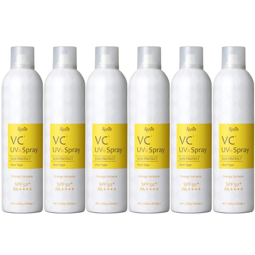 

Adjuste Airy Touch UV Spray VC 200 г из 6 (Витамин С) (320мл) Набор SPF50+ PA++++