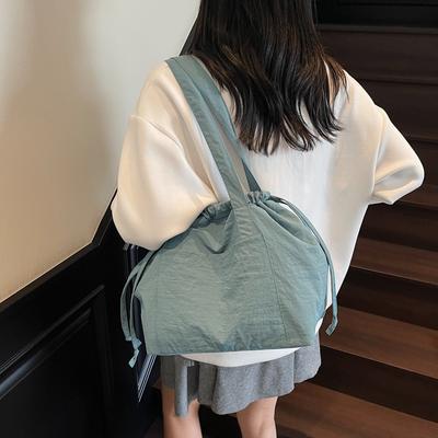 Spring and Summer Nylon Cloth Bag Women's New Casual Versatile Shoulder Bag Large-capacity Commuter Tote Bag