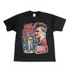 2026 New American Loose Fit Short Sleeve TShirt Fight Club Print Breathable Cotton Casual Top  2026 Fight Club Cotton Tees Y2k
