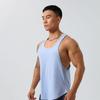 Men's Quick-Dry Stretch Racerback Tank Top - Sleeveless, Loose Fit for Sports & Casual Wear