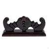 Brush Rack Holder Natural Wood Penholder Traditional Brown