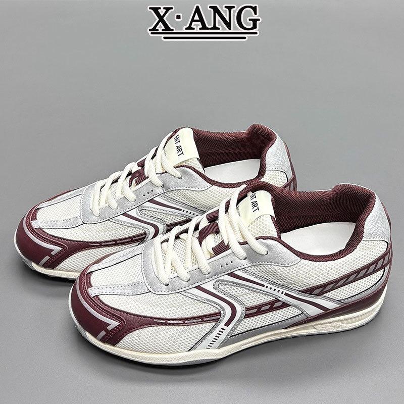 

Leather small inner height increase women s shoes, leather women s autumn new leisure sports 40