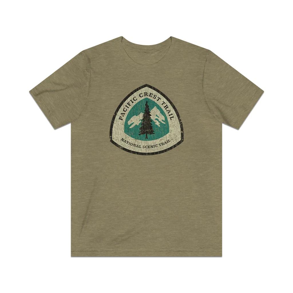 Pacific Crest Trail 1968 Vintage Men s T shirt 2XL