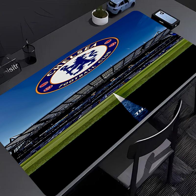 Chelsea FC logo Mouse Pad - Non-Slip Rubber Base, Smooth Surface for Work,Gaming,Office,And Home Use, Desk Mouse Pad