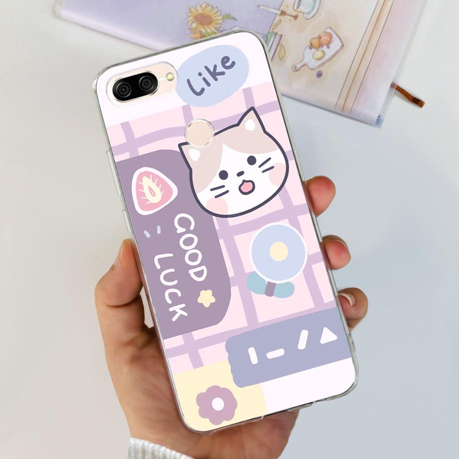 For ASUS ZenFone Max Plus M1 ZB570TL Case X018D Soft TPU Clear Silicone Fundas Protective Cover For Asus ZB570TL Phone Case Capa
