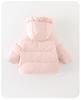Toddler Girls' Fleece-Lined Winter Down Jacket 2025 - Thick, Warm White Duck Down Coat