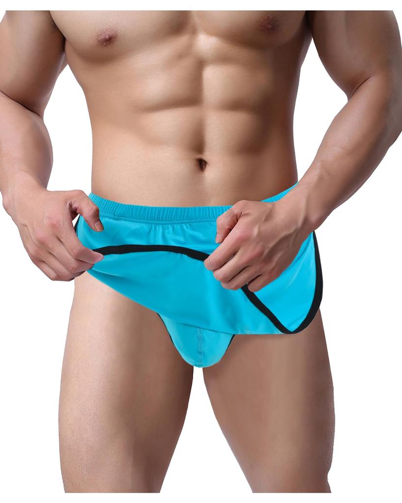 ZONBAILON Sexy Extreme Fundoshi Breathable Loungewear Men's Lingerie, T-Bag, Pants, Underwear, Low-Rise