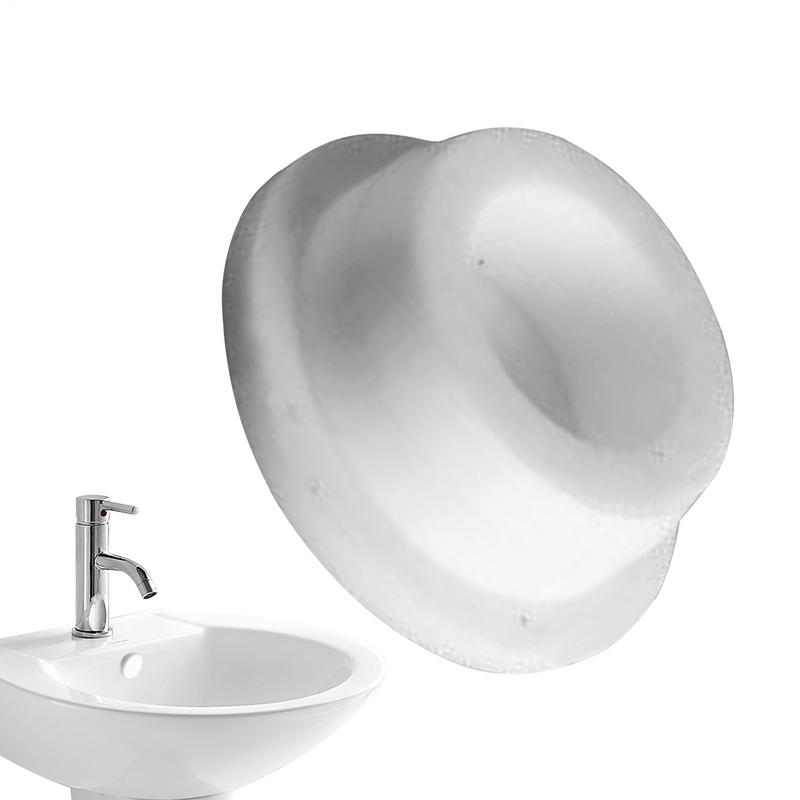 Sink Overflow Drain Cover Silicone Round Overflow Cover Reusable Sealing tool Bathroom Supplies Water Basin Decoration For Home