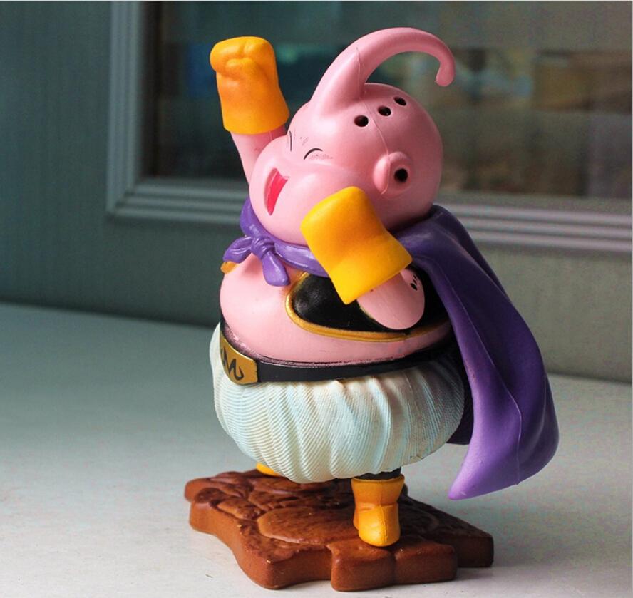 Anime Dragon Ball Z Figure Buu Lovely Fat Biscuit Boo PVC Figure Toy DBZ Goku Vegeta Super Saiyan Fighting Buu Model Doll Gifts