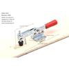 Red Toggle Clamp GH-201B 100kg Quick Release Tool Horizontal Clamps Hand New Heavy Duty Tooling Accessory