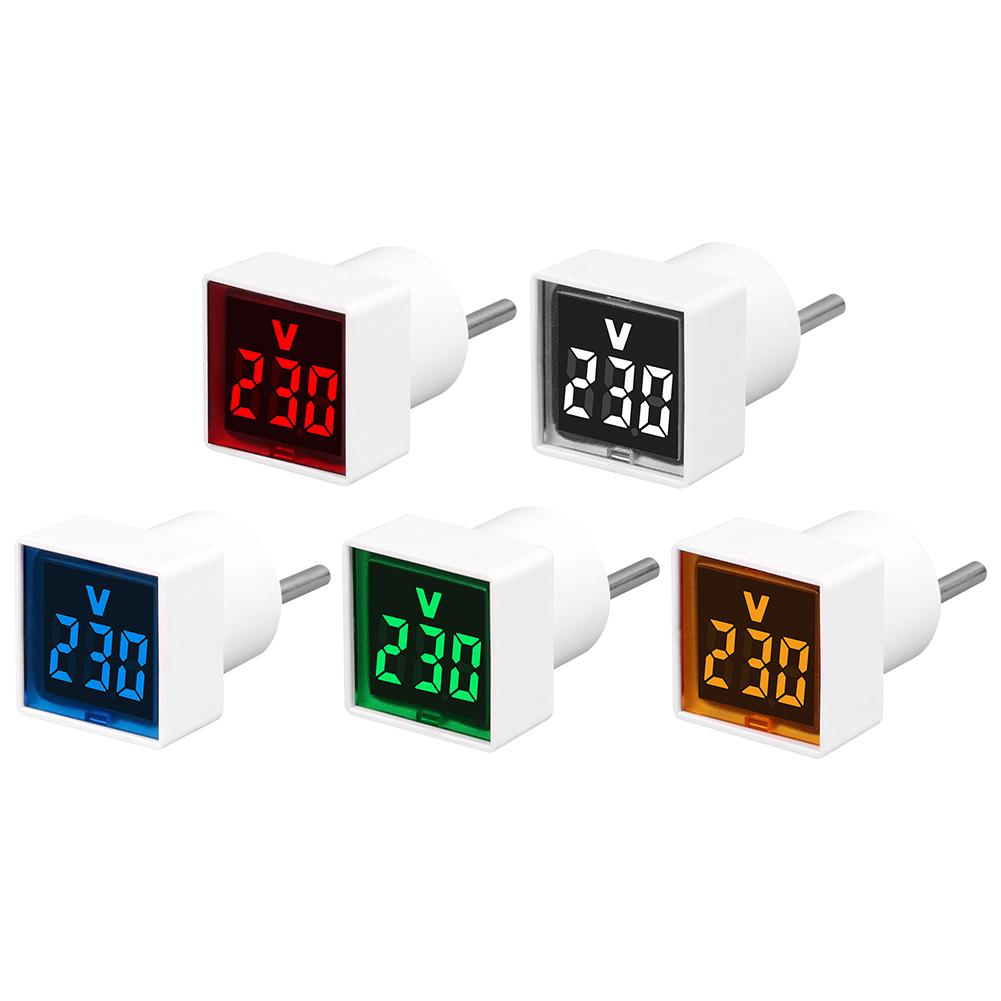 

Світловий індикатор вольтметра A50-500V Світлодіодний цифровий дисплей Електричні прилади червоний