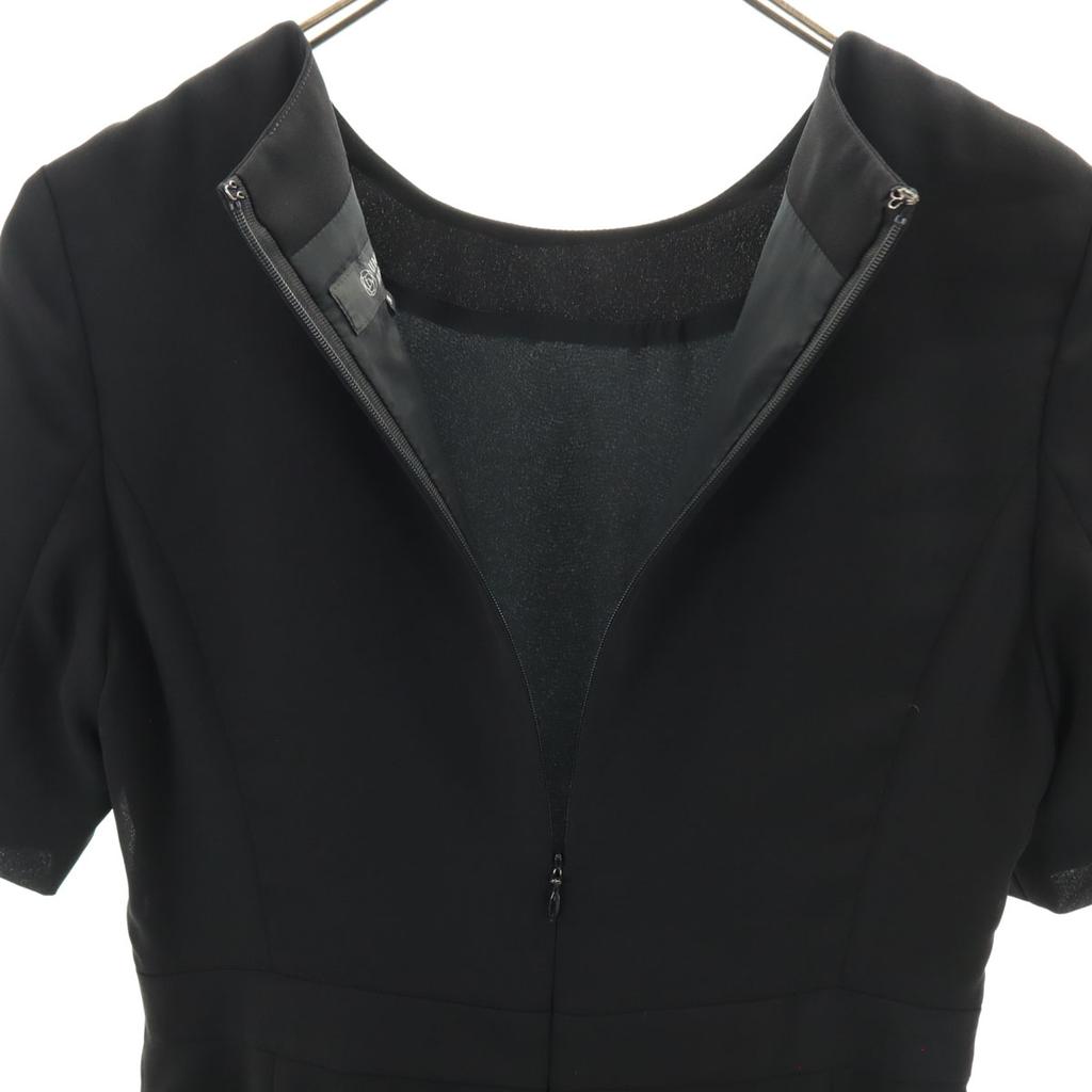 UNITED ARROWS Made In Japan Short Sleeve One Piece 38 Black Women Used