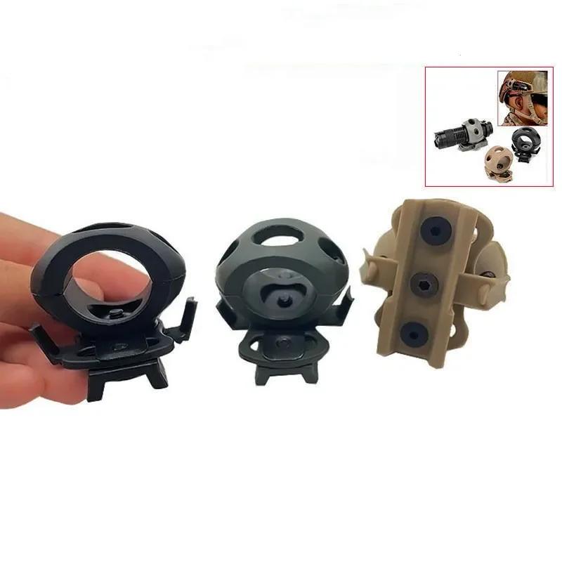 1 Stück 20-24mm Helm Spezielle Beleuchtung Taschenlampe Halterung Taktischer Helm Montageadapter Outdoor-Sport Reiten Schienen Zubehör